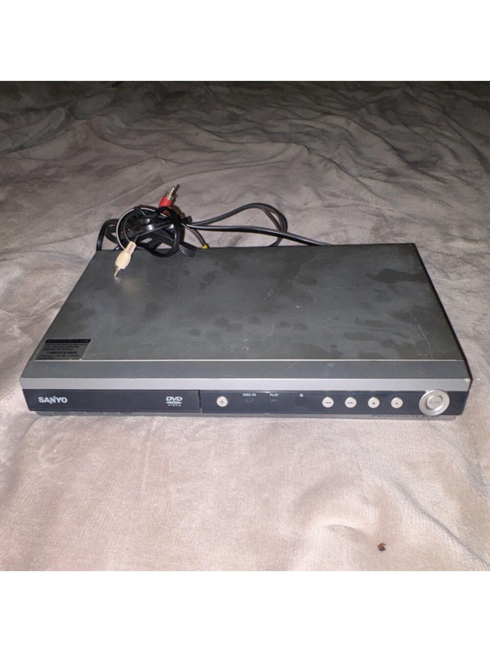 SANYO DWM-400 DVD Player Progressive Scan Dolby Digital Kodak Picture CD TVG